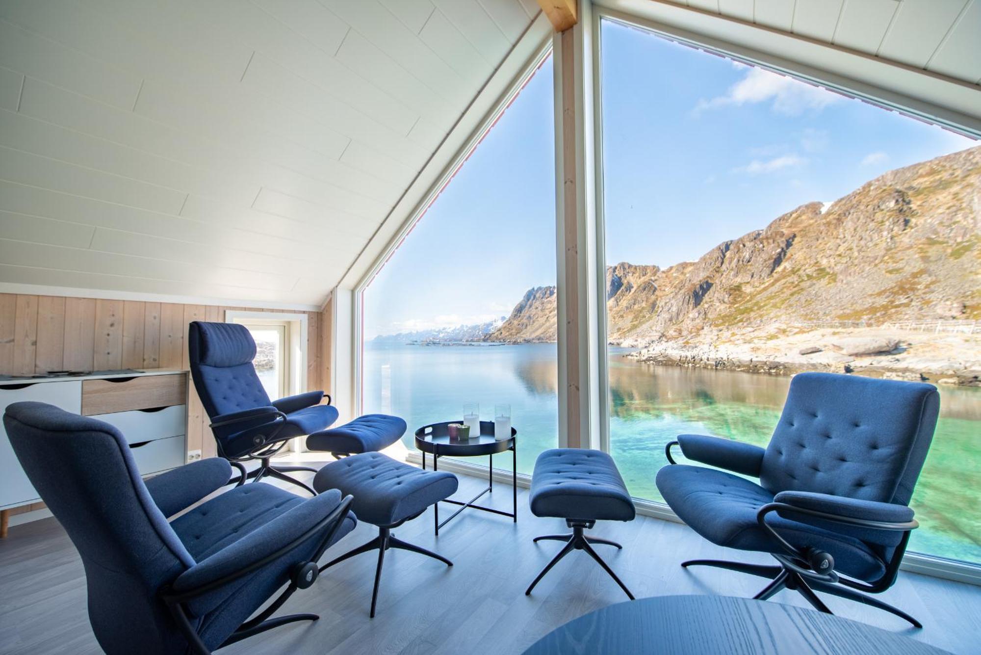 Lofoten Waterfront Luxury Lodge バルスタ エクステリア 写真