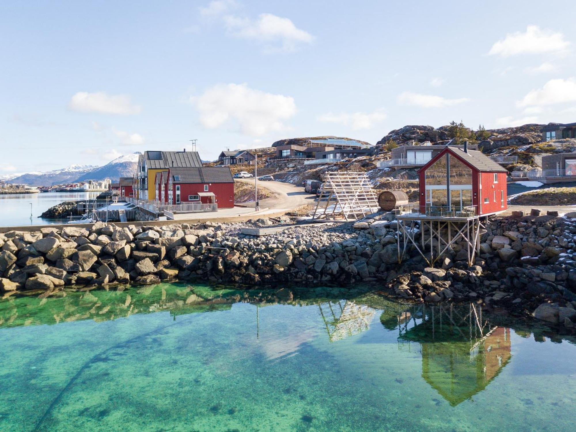 Lofoten Waterfront Luxury Lodge バルスタ エクステリア 写真